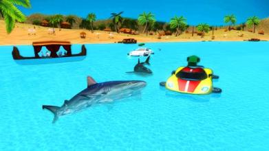 Water Surfer Floating Car Racing 2018截图1