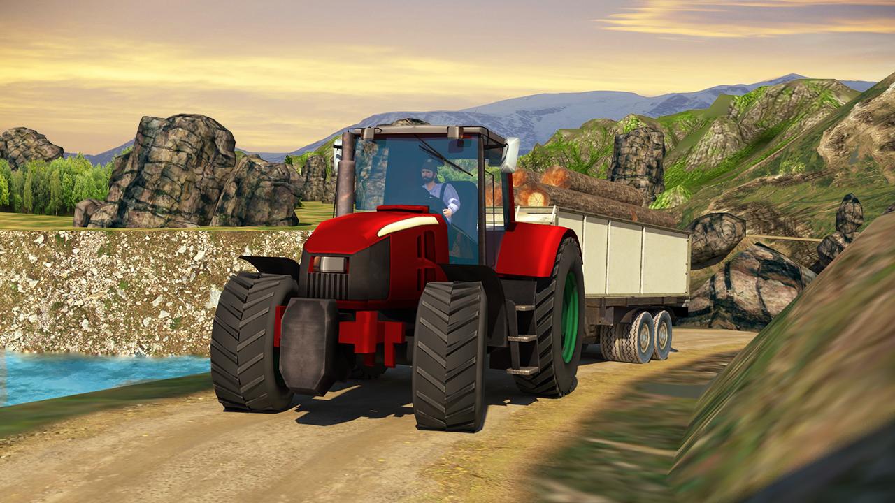 Cargo Tractor Simulator: Hill Climb Transport截图3