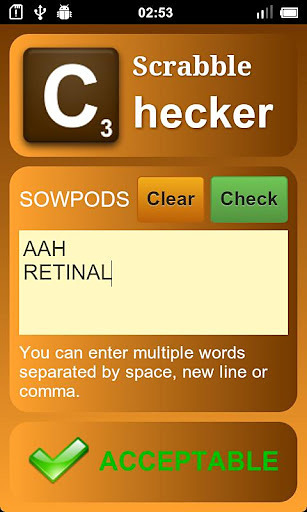 Scrabble Checker截图2