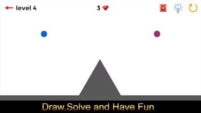 Love Line Balls Physics Draw puzzle截图5