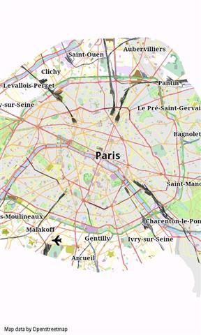 巴黎市地图离线精(简版)截图5