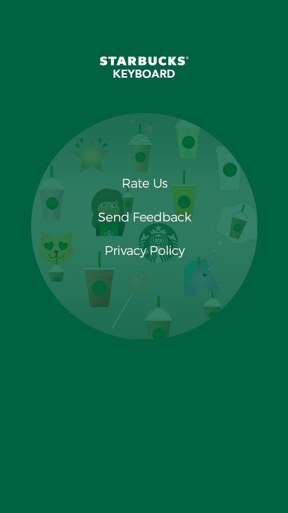星巴克键盘:Starbucks Keyboard截图2