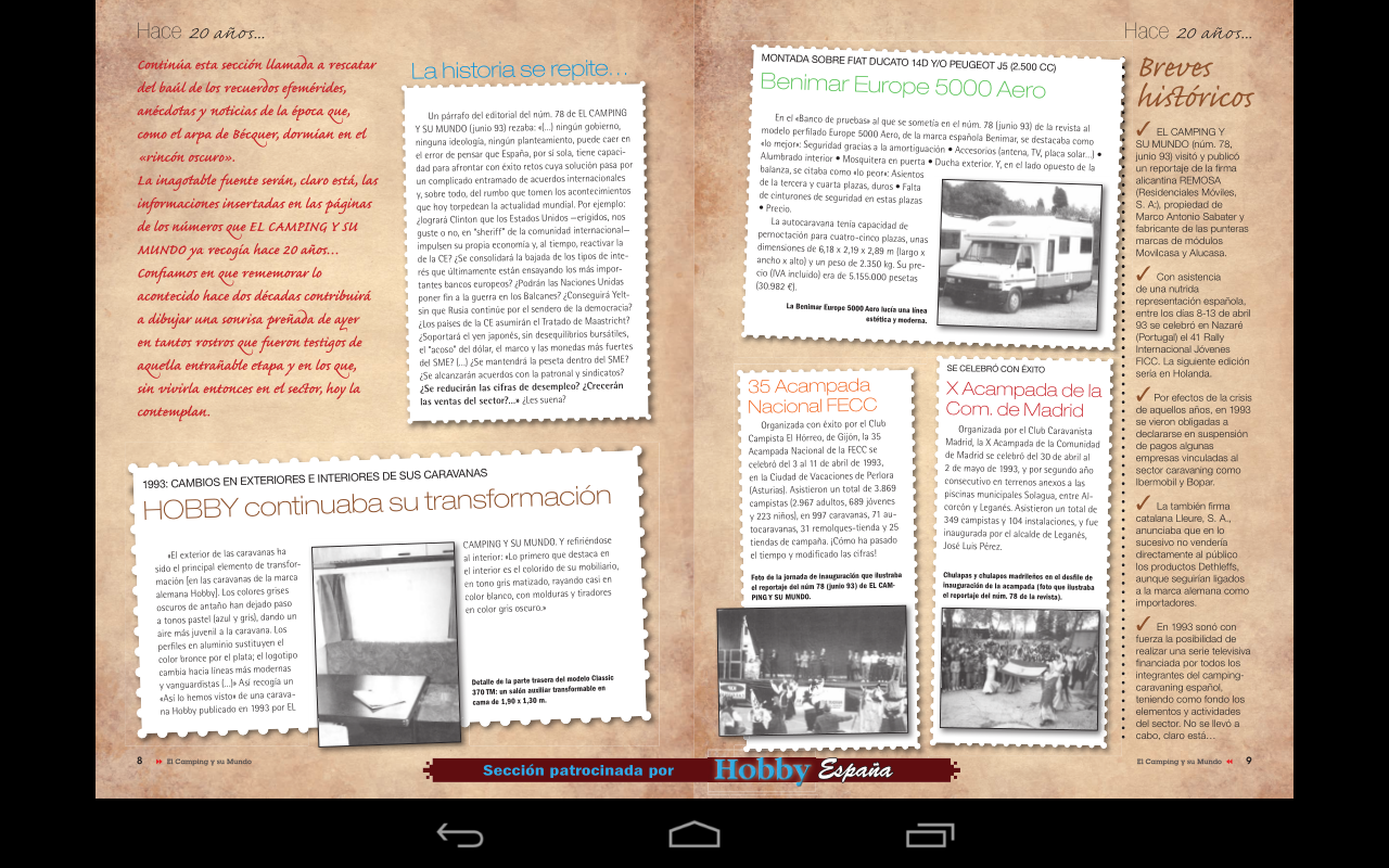 Revista Camping - Caravaning截图4