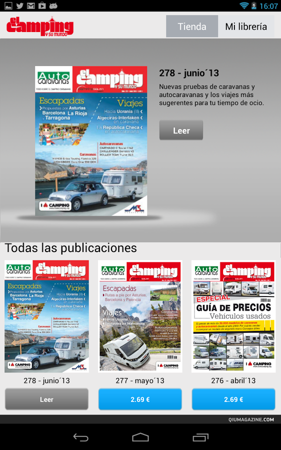 Revista Camping - Caravaning截图2