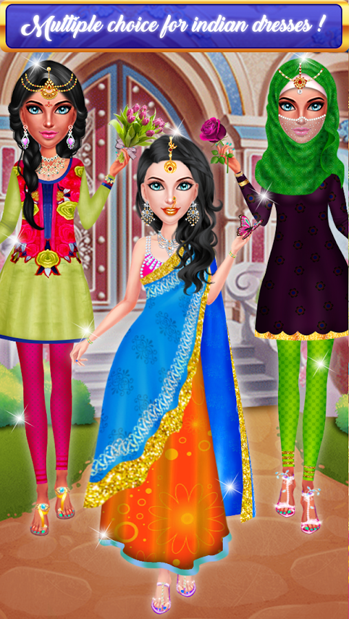 Indian Princess Stylist Dressup截图1