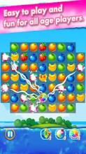 Sweet Fruit Candy Story - Pop Soda Match 3 Game截图2