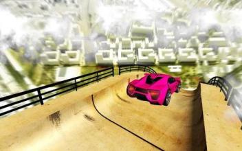 Ultimate Mega Ramp Racing Car Stunts chase截图5