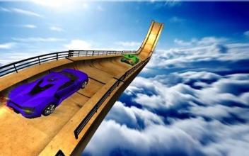 Ultimate Mega Ramp Racing Car Stunts chase截图4