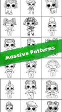 lol surprise dolls coloring book, fashion games截图4