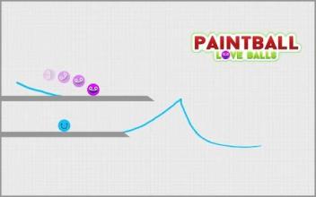 Lovely Ball : Draw Luv Paintball Dots Brain Game截图5