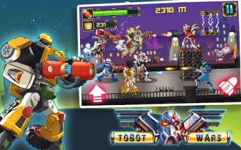 Super Tobot Shooter Jetpack截图4