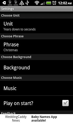 Christmas Countdown Widget截图2