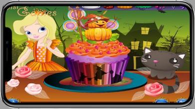 Halloween cupcake Princess截图1