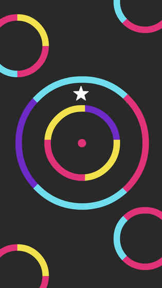 Colour Rings One Line In Blast截图1