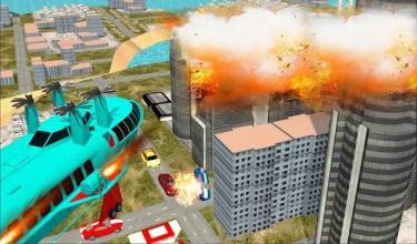 Flying Ship Simulator-Flying Cruiser GunShip War截图4