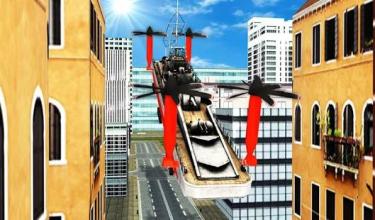 Flying Ship Simulator-Flying Cruiser GunShip War截图3