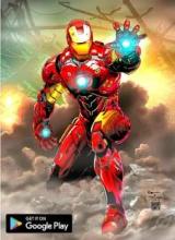 IRON AVENGE JET MAN SUPER HERO 3D COLORING BOOK截图2