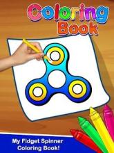 Fidget Spinner Coloring Book For Kids截图4