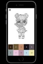 Suprise Dolls Color by number - Pixel Art截图4