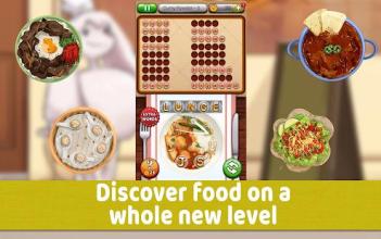 Word Cuisine - Fun Offline Cooking Frenzy截图1