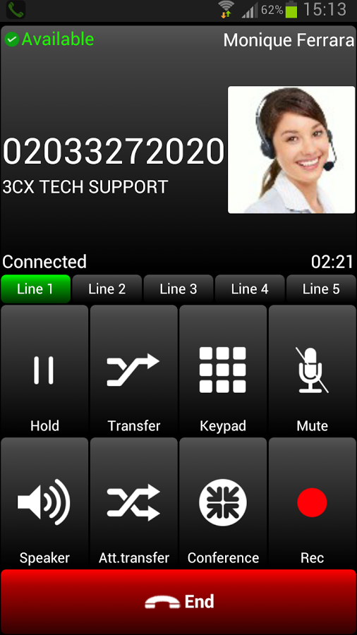 3CXPhone for Phone System v12截图3