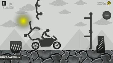 Ragdoll Stickman Bike Destruction截图3