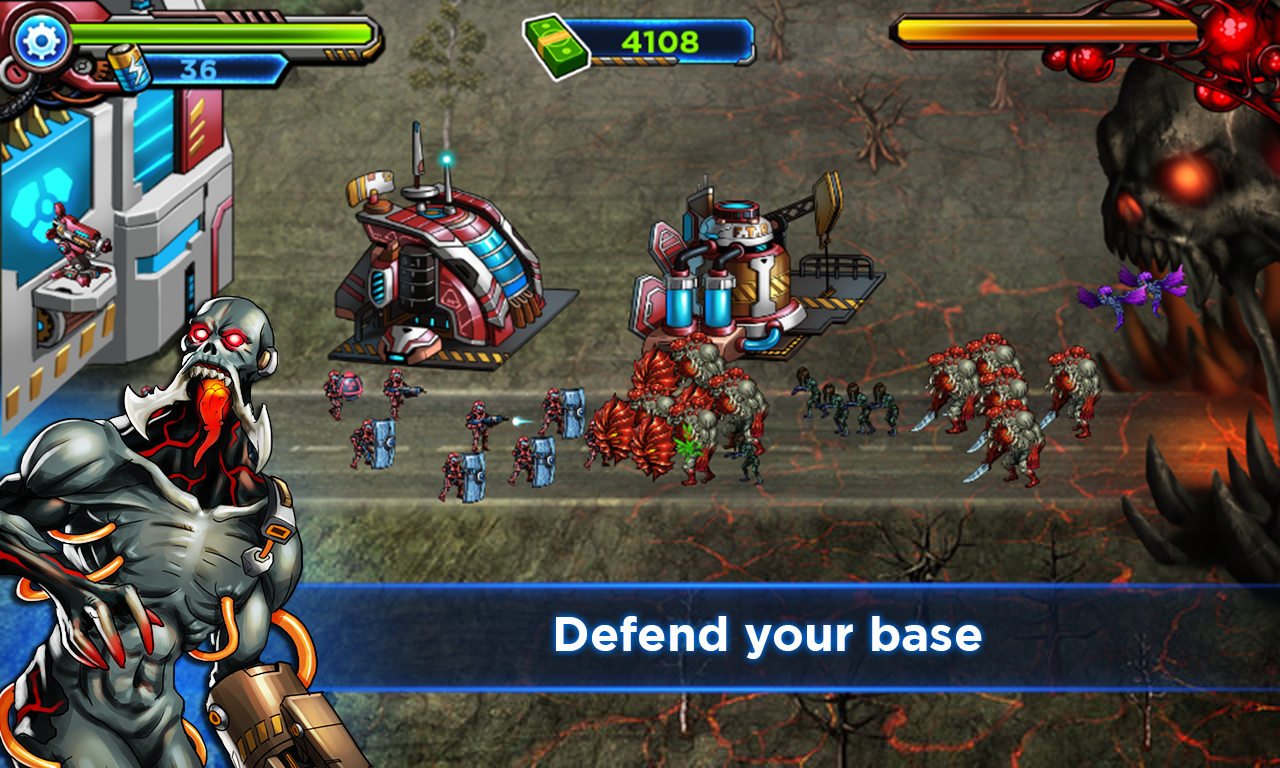 Robot Vs Zombies Game截图1