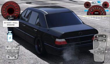 E200 W124 Classic Car Driving截图4