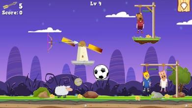 Help Animal Soccer : Archer Rescue截图1