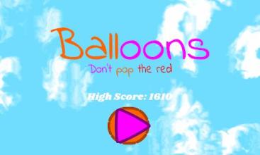 Balloons - Don't Pop The Red截图2