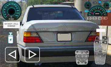 E200 W124 Classic Car Driving截图1