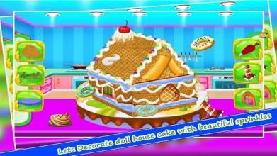 Sweet Baby Doll House Cake Maker截图1