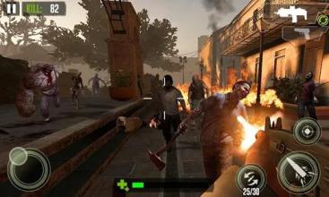 Dead Zombie Overkill Attack Target 3D截图4