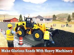 Real Road Construction Simulator - Excavator Games截图2