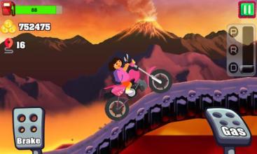 Super Dora Motor Climbing - dora games kids截图1