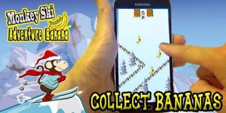 Monkey Ski Adventure Banana截图3