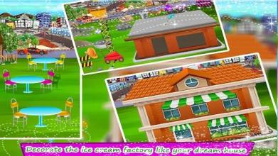 Ice Cream Factory Builder Game截图2