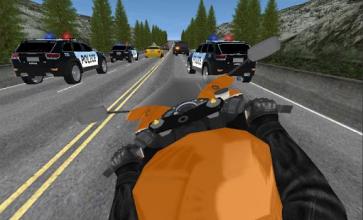 BIKERS vs COPS HD - 3D Racing Game截图2