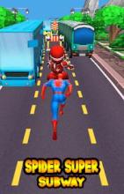 Avenger Spider Subway Infinity 3D截图3