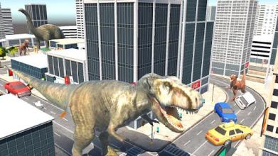 Dinosaur Simulator - City destroy截图3