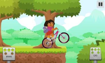 Super Dora Climb Bikes - dora games free for kids截图3