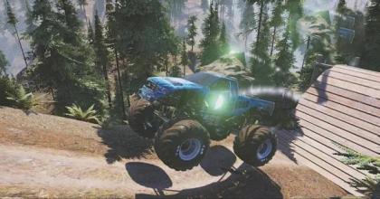 Mustang Monster Truck Stunts截图3