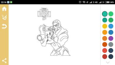 Coloring book battle royal截图1