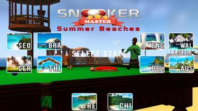 Snooker Master : Summer Beach截图3