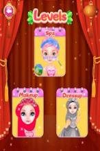 Hijab Princess SPA: Makeover And Dressup截图1