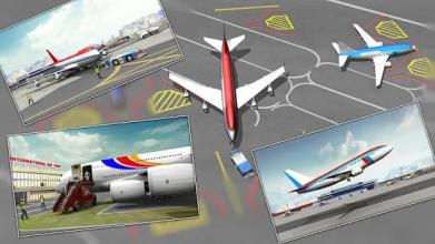 Airplane Pilot Parking Duty : Airplane Marshaling截图1