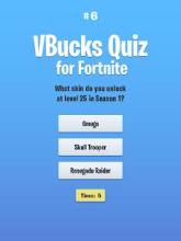 VBucks Quiz for Fortnite截图5