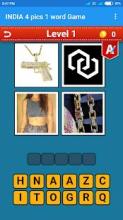 INDIA 4 pics 1 word Game截图5