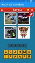 INDIA 4 pics 1 word Game截图4