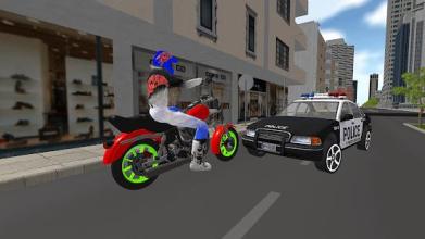 Ultimate Motorcycle Police Chase截图4